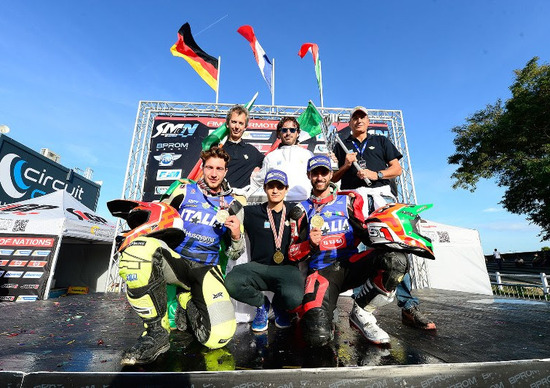 Supermoto delle Nazioni. 3° posto per gli Azzurri Supermoto delle Nazioni. 3° posto per gli Azzurri