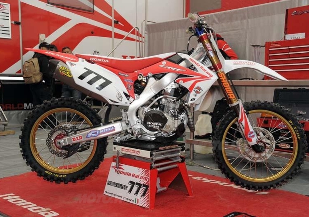 Paolo Martin La Honda CRF450R ufficiale di Bobryshev è un vero