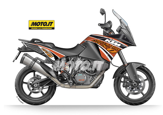 KTM 1050 Adventure 2015: come sarà! KTM 1050 Adventure 2015: come sarà!