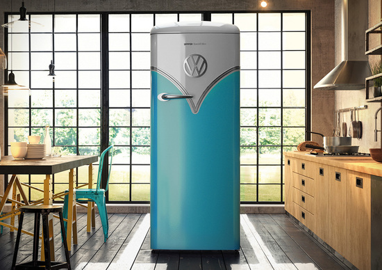Frigo Volkswagen T1, per una cucina in salsa hippie Frigo Volkswagen T1, per una cucina in salsa hippie
