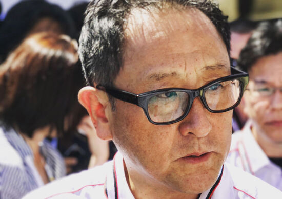 Toyoda: «Mi scuso con i piloti» Toyoda: «Mi scuso con i piloti»