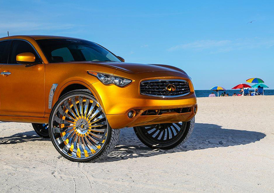 Infiniti FX by Forgiato: oltre ogni limite con i cerchi da 32” Infiniti FX by Forgiato: oltre ogni limite con i cerchi da 32”