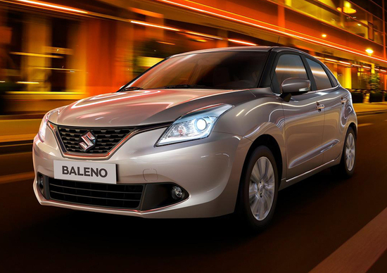 Nuova Suzuki Baleno: debutterà a Francoforte, su strada dal 2016 Nuova Suzuki Baleno: debutterà a Francoforte, su strada dal 2016