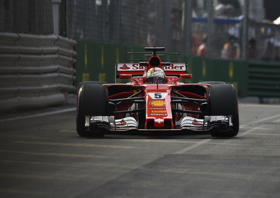 F1, GP Singapore 2017, Vettel: «Ho urlato più del pubblico» F1, GP Singapore 2017, Vettel: «Ho urlato più del pubblico»
