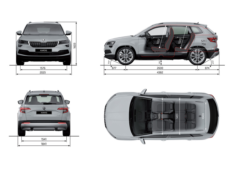 Sitemapcdatahttpswwwkedriinfoskoda Karoq Kofferraum Masse