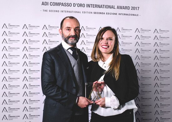 Dainese vince il Compasso d'Oro International Award 2017 Dainese vince il Compasso d'Oro International Award 2017