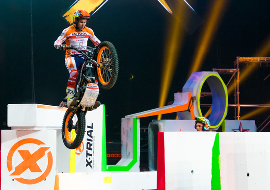 Toni Bou, continua a confermare il proprio dominio nel X-Trial di Toulouse Toni Bou, continua a confermare il proprio dominio nel X-Trial di Toulouse