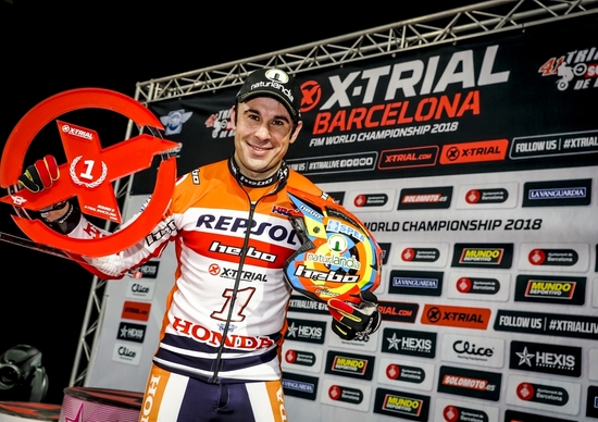 Trial: ancora Bou nel Tempio del Trial di Barcellona Trial: ancora Bou nel Tempio del Trial di Barcellona