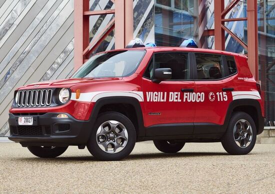 Jeep Renegade, arruolata nei Vigili del Fuoco Jeep Renegade, arruolata nei Vigili del Fuoco