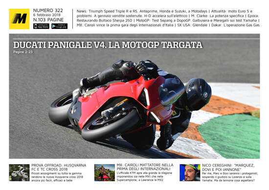 Magazine n° 322, scarica e leggi il meglio di Moto.it Magazine n° 322, scarica e leggi il meglio di Moto.it