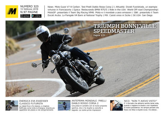 Magazine n° 323, scarica e leggi il meglio di Moto.it Magazine n° 323, scarica e leggi il meglio di Moto.it