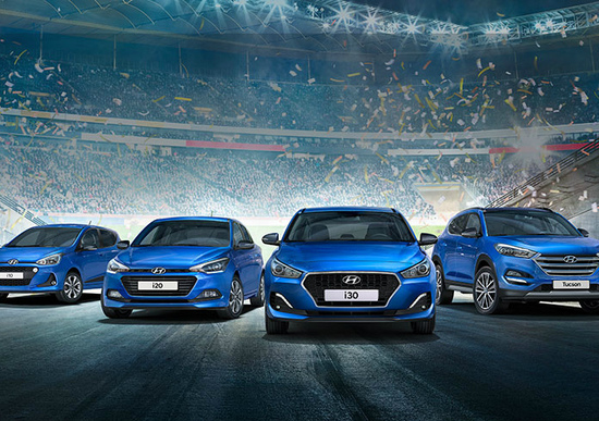 Hyundai Tucson, i10, i20 e i30 “Go!”, le versioni... Mondiali
