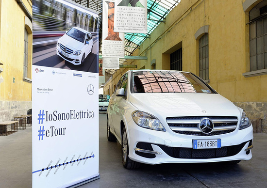 Mercedes #IoSonoElettrica: al via l'eTour italiano Mercedes #IoSonoElettrica: al via l'eTour italiano