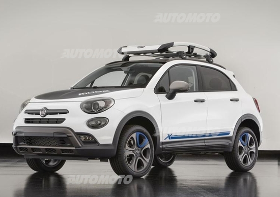 Fiat 500X Mobe e Chicane, dedicate a kitesurf e street tuning Fiat 500X Mobe e Chicane, dedicate a kitesurf e street tuning