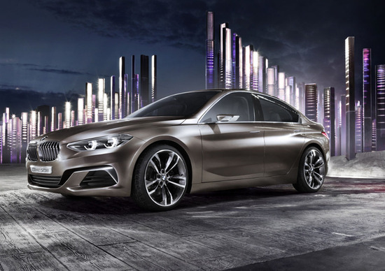 BMW Compact Sedan Concept: la prossima Serie 1 berlina BMW Compact Sedan Concept: la prossima Serie 1 berlina
