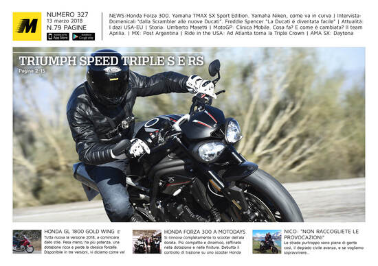 Magazine n° 327, scarica e leggi il meglio di Moto.it Magazine n° 327, scarica e leggi il meglio di Moto.it