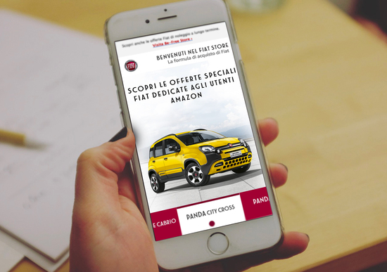 Fiat, rinnovato lo store su Amazon.it con maggior offerta e vantaggi Fiat, rinnovato lo store su Amazon.it con maggior offerta e vantaggi