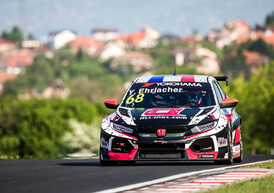 WTCR 2018 Hungaroring. Doppietta Honda-Münnich con Ehlacher e Guerreri