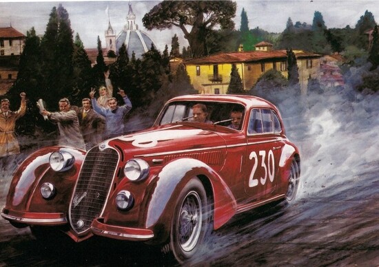 1000 Miglia 2018, Alfa Romeo c'è! 1000 Miglia 2018, Alfa Romeo c'è!