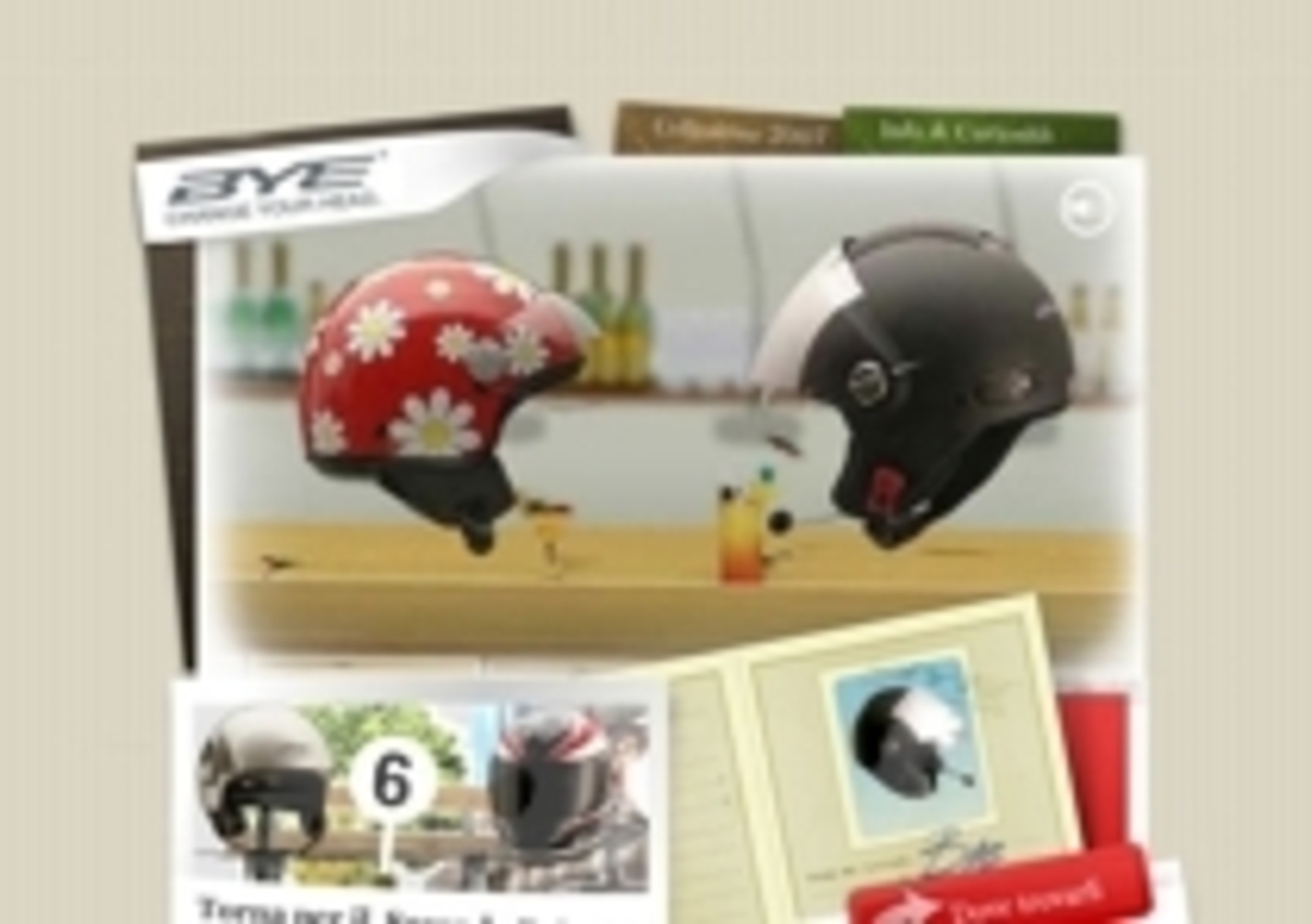 Nasce il sito web www.caschibye.it - Accessori - Moto.it