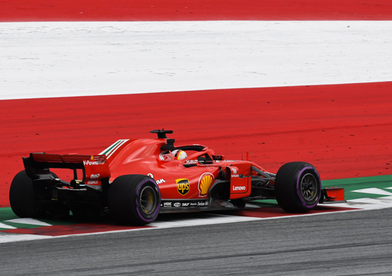 F1 GP Austria 2018 Vettel tre posizioni di penalit