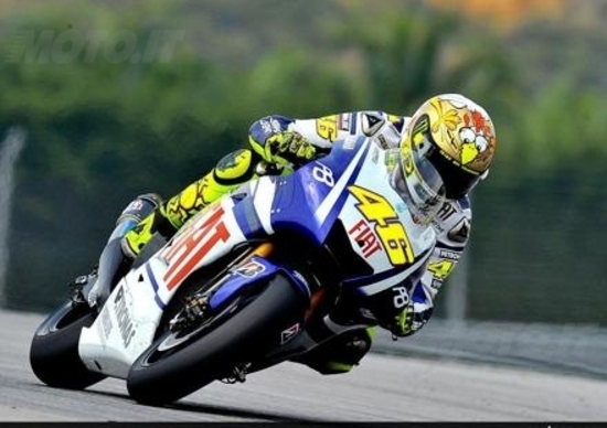 Rossi in gran forma, Pedrosa in terra Rossi in gran forma, Pedrosa in terra
