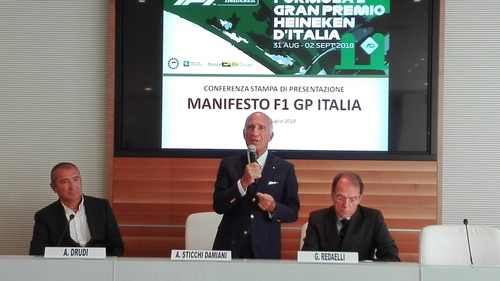 F1: svelato il manifesto del Gp d'Italia