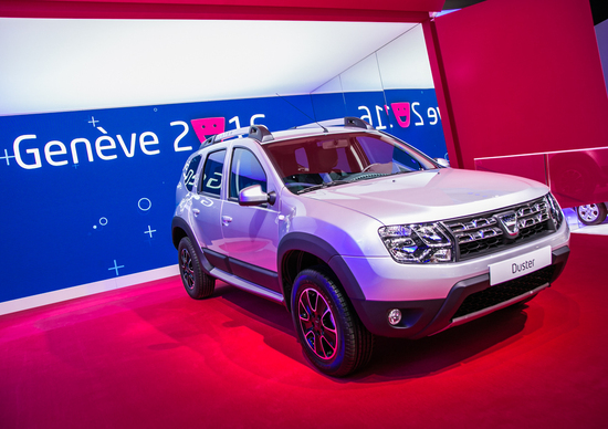 Dacia al Salone di Ginevra 2016 Dacia al Salone di Ginevra 2016