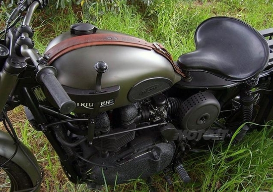 Triumph Bonneville La grande fuga Triumph Bonneville La grande fuga