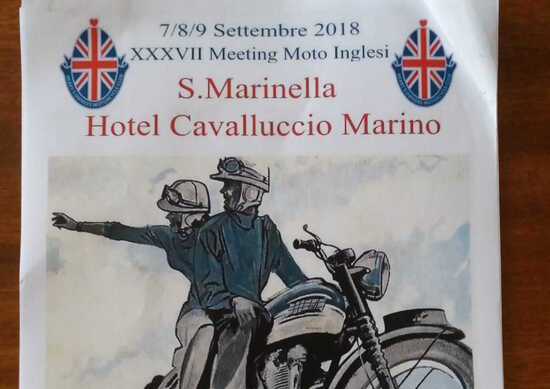 Moto inglesi a Santa Marinella