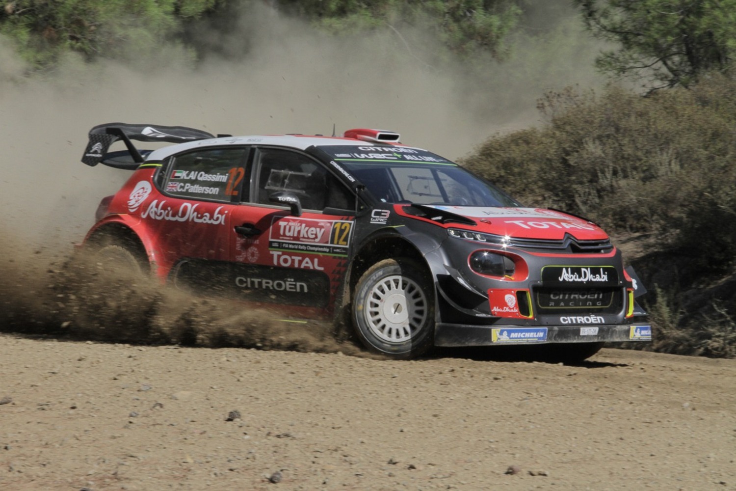 WRC 2018/Citroën. Turchia 2. Ombre Rosse