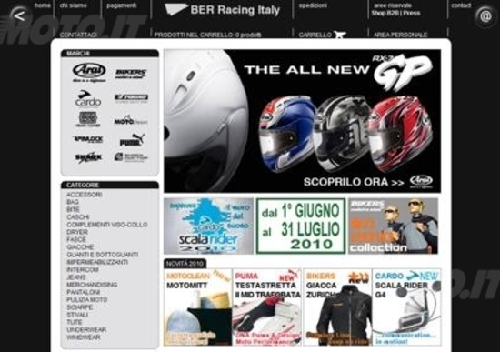 Le iniziative dello Store.berracing.it Le iniziative dello Store.berracing.it