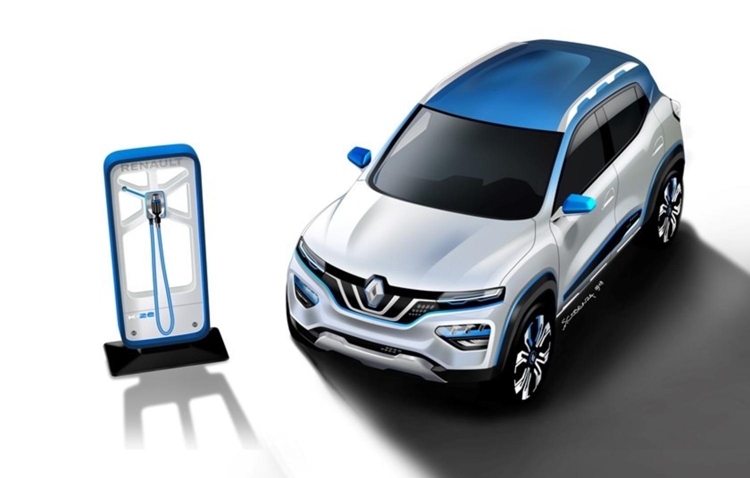 Renault K-ZE al Salone di Parigi 2018