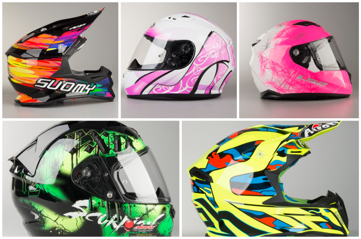 Caschi integrali: 5 grafiche per dare nell'occhio! - Accessori - Moto.it