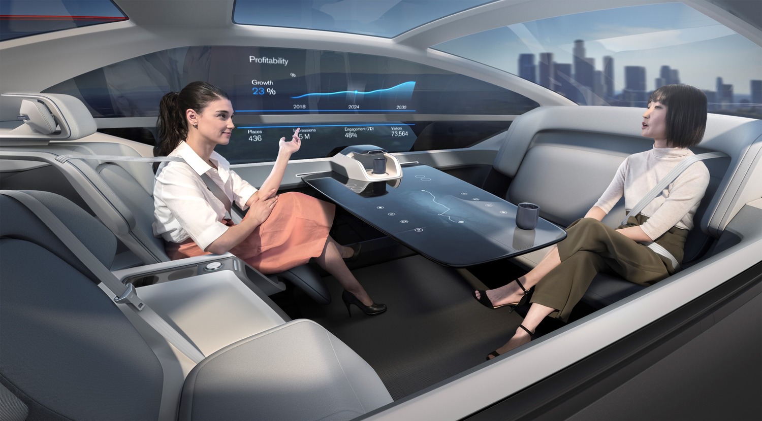 Volvo 360c, la concept elettrica e autonoma a Focus Live