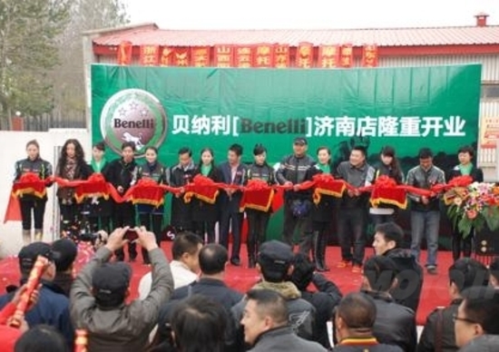 Benelli apre il terzo store in Cina Benelli apre il terzo store in Cina