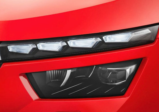 Skoda Kamiq, il teaser dei fari anteriori Skoda Kamiq, il teaser dei fari anteriori