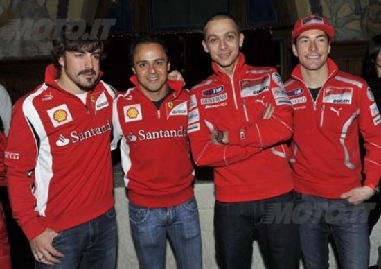 Wrooom 2011. Rossi e Alonso, le prime immagini Wrooom 2011. Rossi e Alonso, le prime immagini