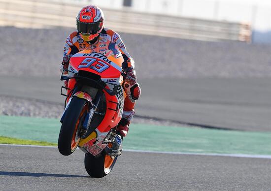 MotoGP 2019. Marquez si aggiudica le FP2 in Qatar MotoGP 2019. Marquez si aggiudica le FP2 in Qatar