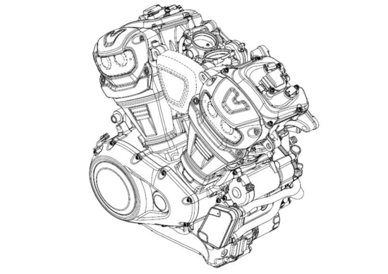 Harley-Davidson: il nuovo motore a V di 60° raffreddato a liquido Harley-Davidson: il nuovo motore a V di 60° raffreddato a liquido
