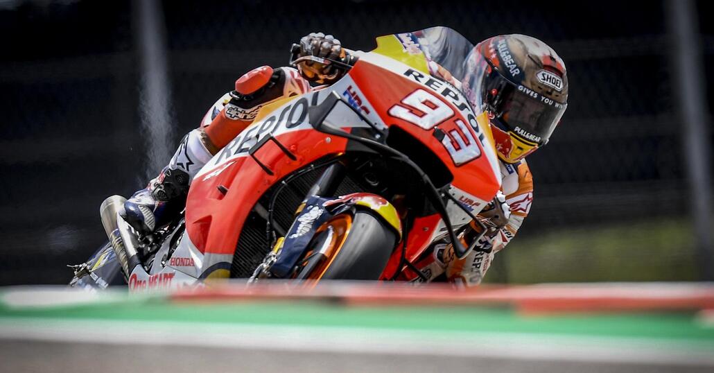 MotoGP. Márquez primo nel warm-up ad Austin
