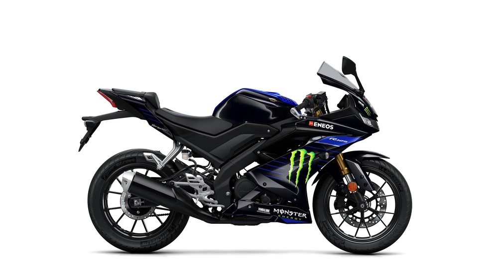 yamaha r125 monster energy