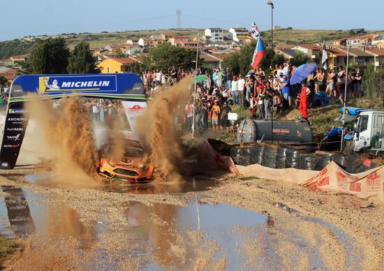 WRC19 Italia Sardegna. CIR, Crugnola, Skoda. CIRT, Consani, Skoda WRC19 Italia Sardegna. CIR, Crugnola, Skoda. CIRT, Consani, Skoda