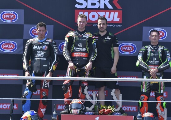 SBK Vittoria di Rea in Gara-2 a Misano SBK Vittoria di Rea in Gara-2 a Misano