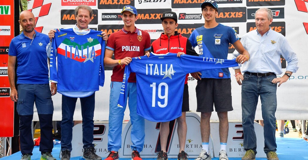 Maglia Azzurra FMI 2019 al GP d'Italia