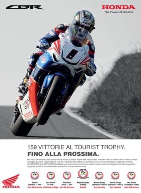 159 vittorie Honda al Tourist Trophy 159 vittorie Honda al Tourist Trophy
