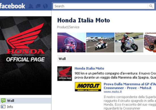 10.000 fan per Honda Italia su Facebook 10.000 fan per Honda Italia su Facebook
