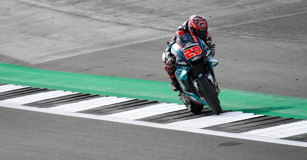 MotoGP 2019. Fabio Quartararo chiude in testa il venerdì a Silverstone