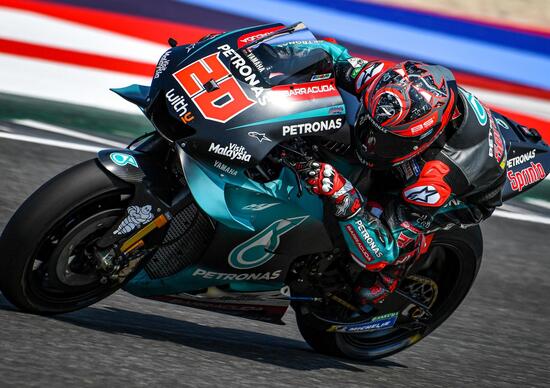 Test MotoGP a Misano. Quartararo è il più veloce Test MotoGP a Misano. Quartararo è il più veloce