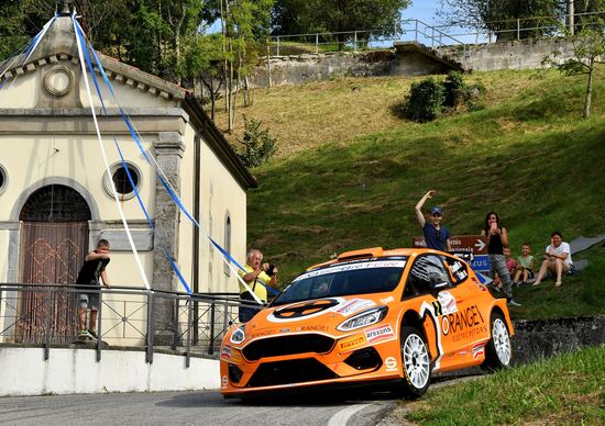 CIR 2019. Friuli Venezia Giulia. Campedelli (Ford) sul “corto” della prima giornata CIR 2019. Friuli Venezia Giulia. Campedelli (Ford) sul “corto” della prima giornata